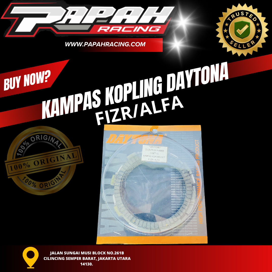 KAMPAS KOPLING DAYTONA FIZR/ALFA